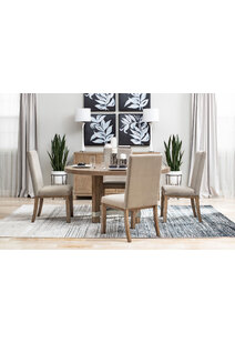 Mosaic Monotone Striped Rug