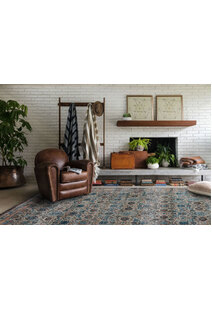 Melanie Traditional Blue Rug
