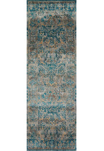 Melanie Blue Traditional Rug