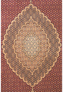 Mona Red Oriental Fringed Rug