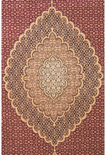 Mona Red Oriental Fringed Rug