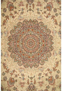 Mona Cream Classic Oriental Rug