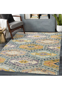 Myla Traditional Geometric Rug