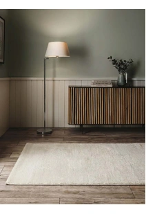 Mojito Plain White Shaggy Rug