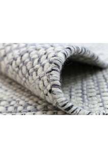 Natura Grey Wool Flatweave Rug