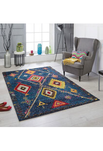 Nordic Diamond Moroccan Rug