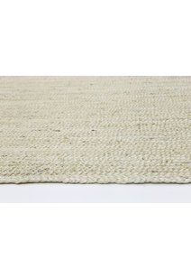 Oscar Bleach Handwoven Jute Rug