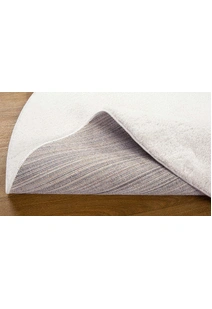 Plush Plain White Rug