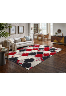 Sandy Contemporary Trellis Rug
