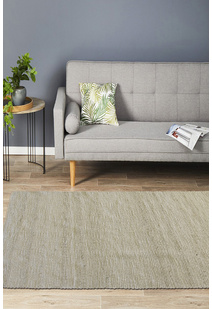 Studio Beige Flatweave Wool Rug