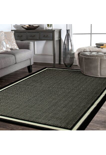 Storm Black Indoor Outdoor Rug