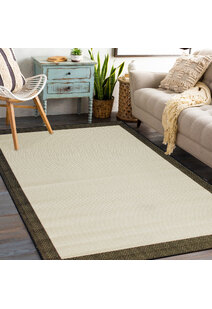 Storm Border Pattern Rug