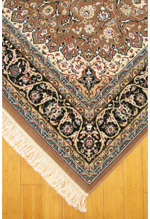 Tapis Brown Classic Medallion Rug