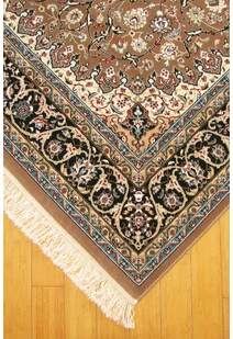 Tapis Brown Classic Medallion Rug