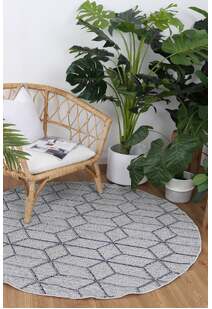 Viva Geometric Flatweave Rug