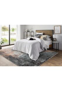 Vivid Contemporary Abstract Rug