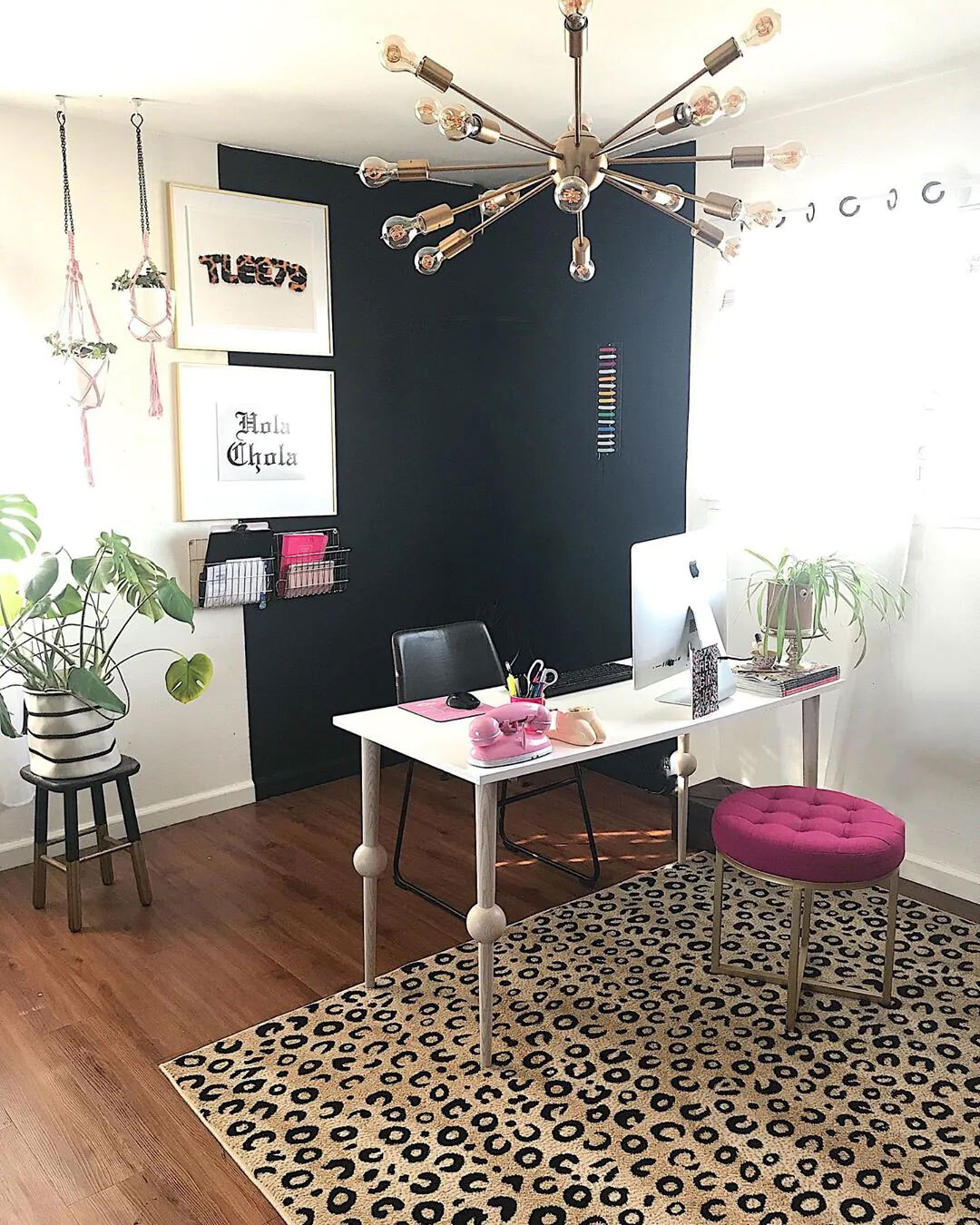 Large View Atlanta Safari Animal Leopard Rug
