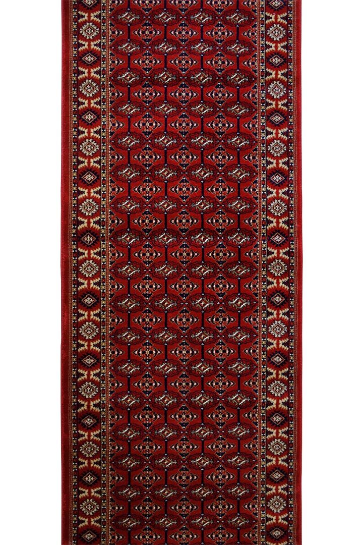 Red Traditional Afghan Rug