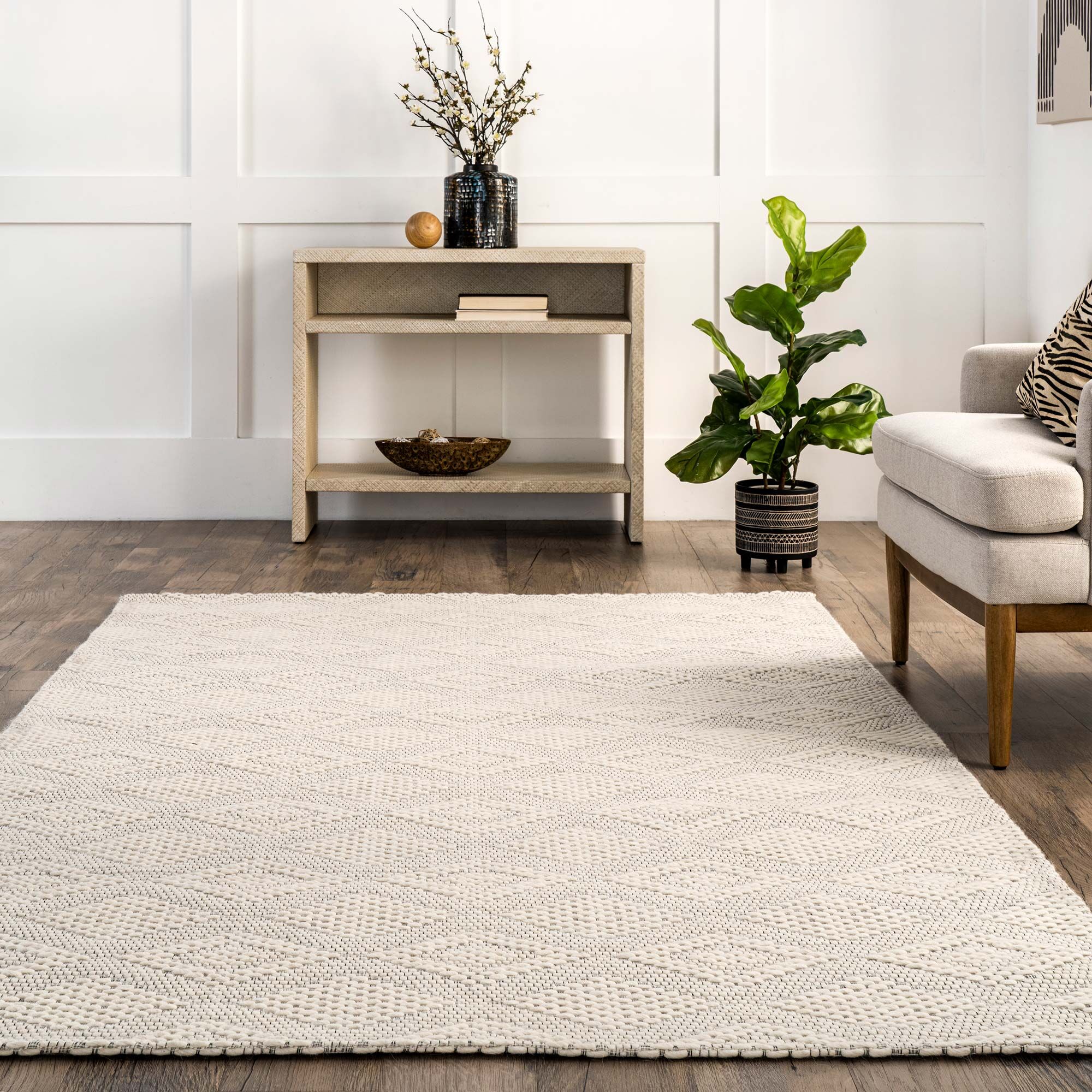 Large View Arlo Hand Loomed Wool Rug