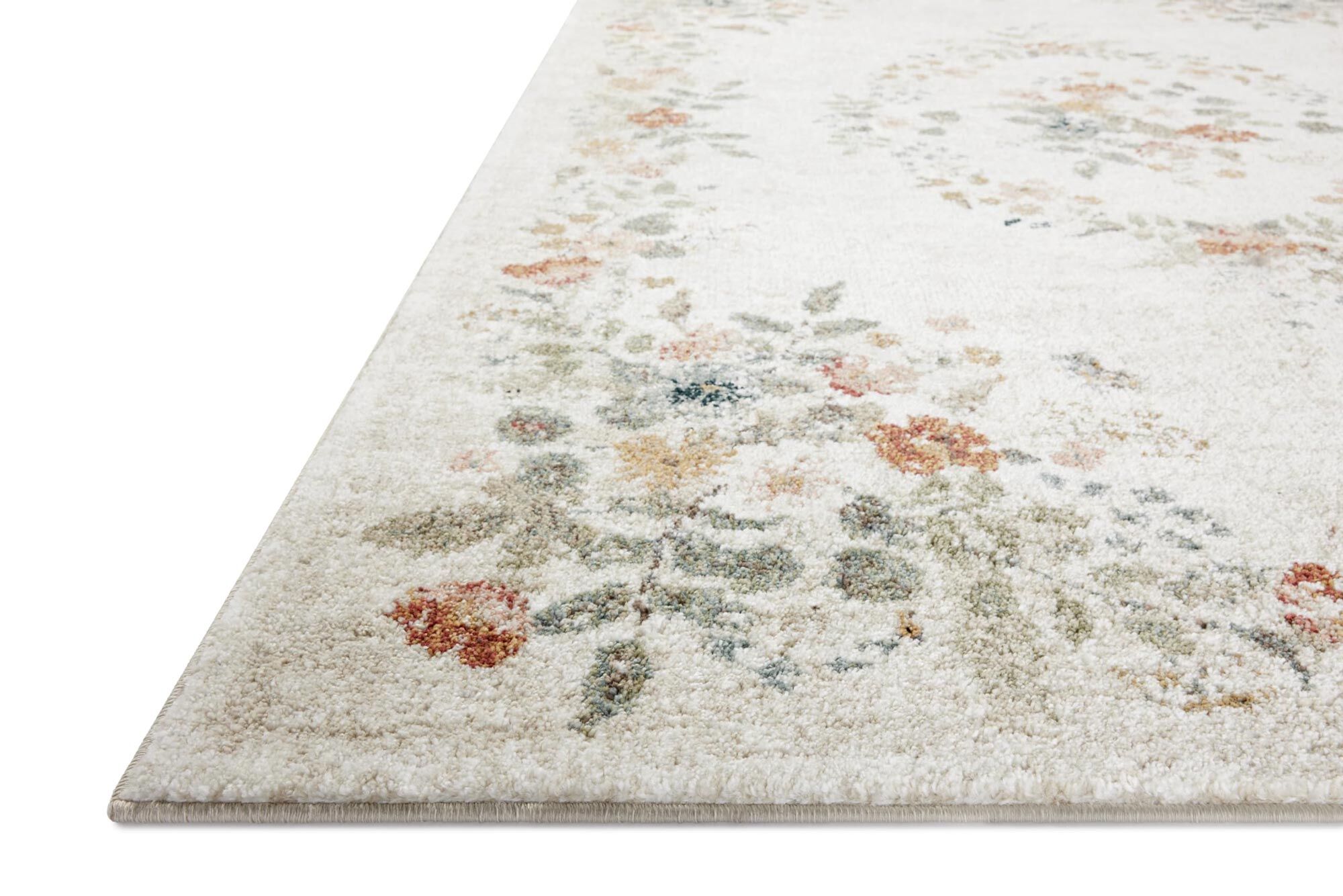 Large View Aubusson Floral Medallion Rug