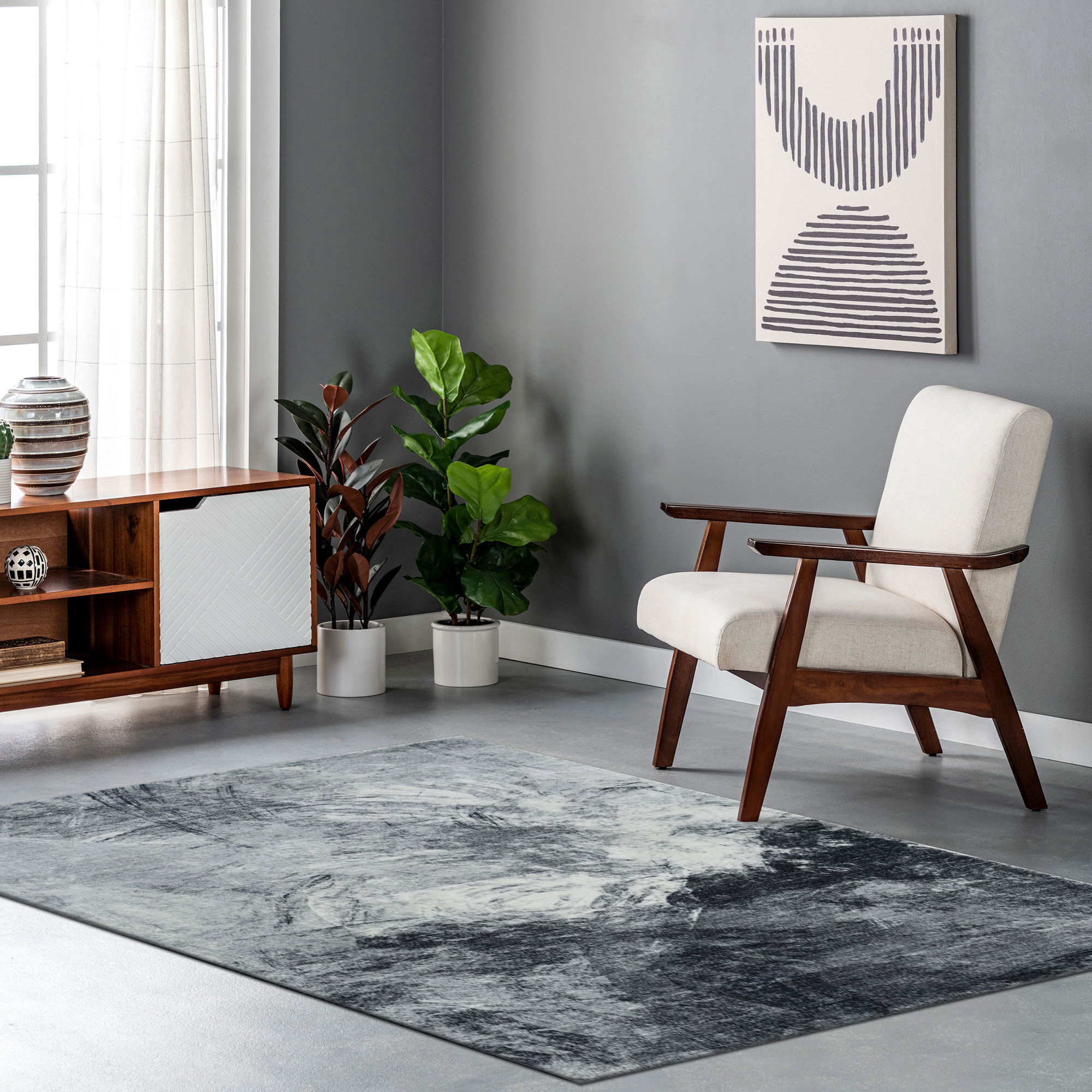 Large View Cato Contemporary Abstract Rug