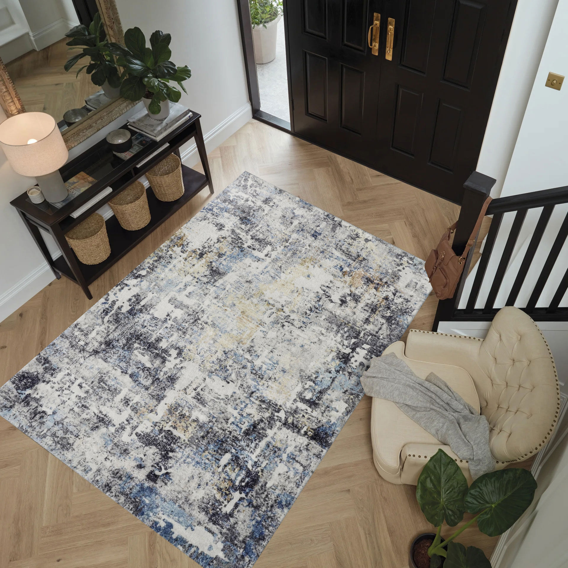 Large View Cato Contemporary Abstract Rug