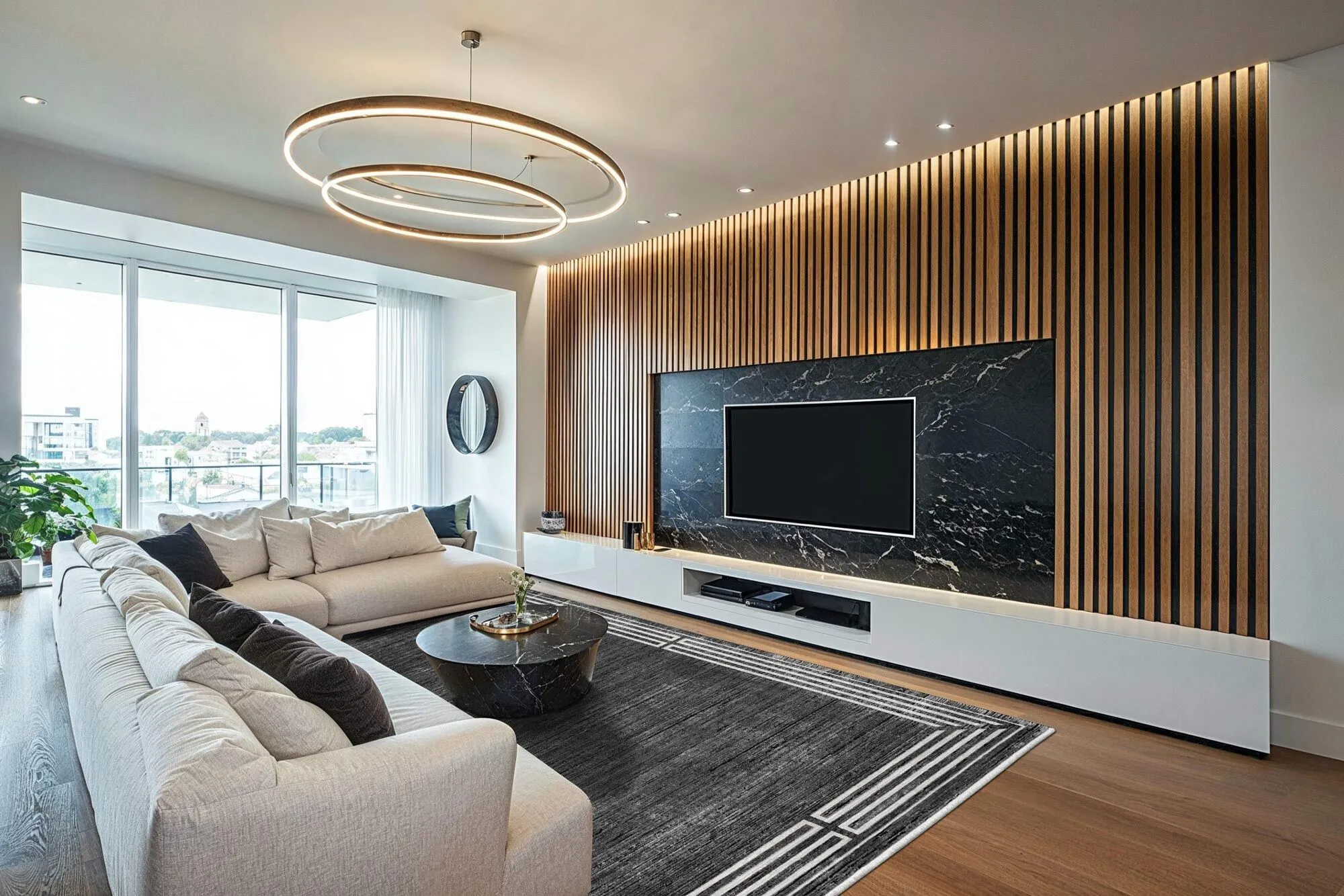 Fendi Plain Border Rug