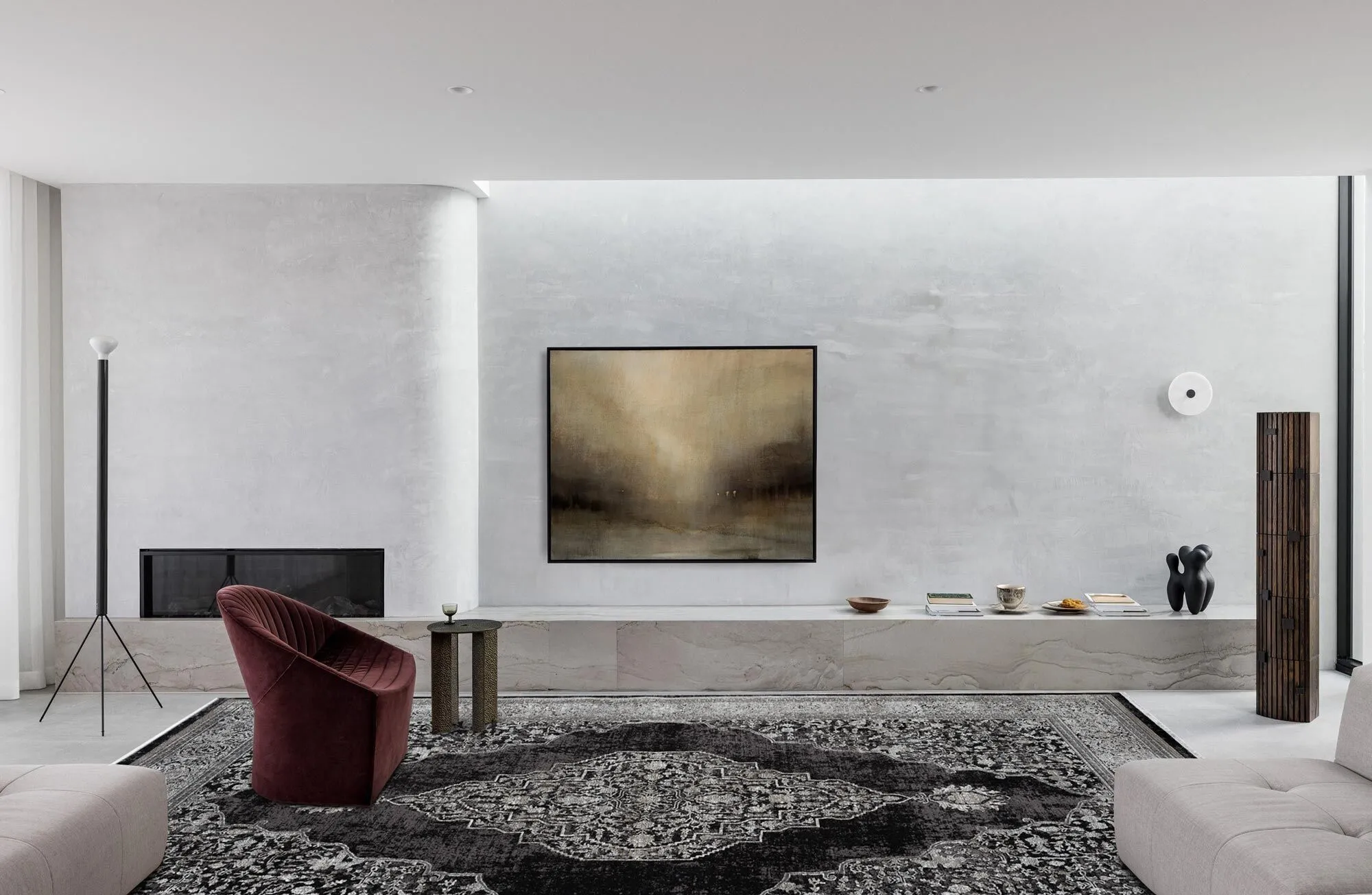 Fendi Traditional Medallion Rug