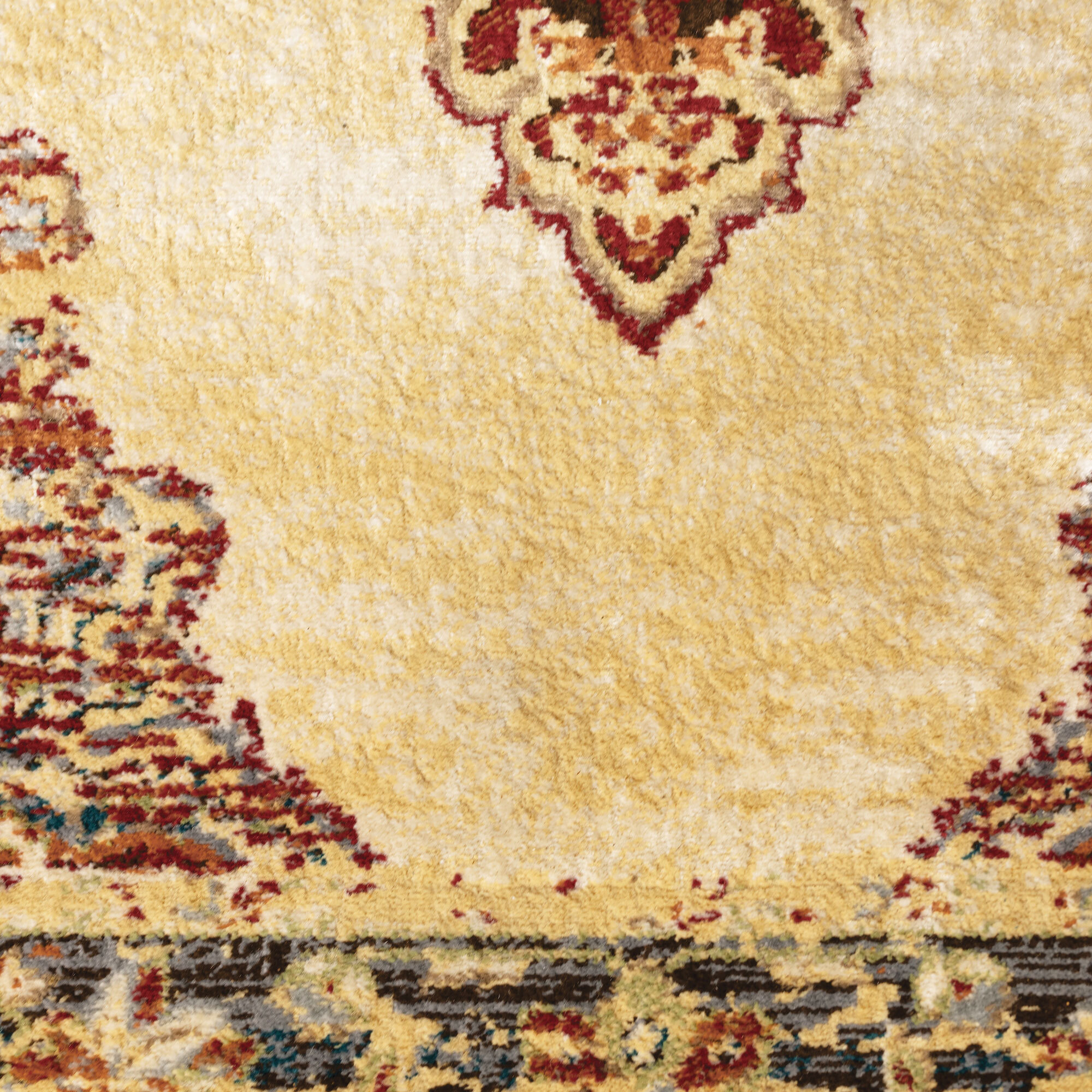 Large View Fred Traditional Medallion Rug