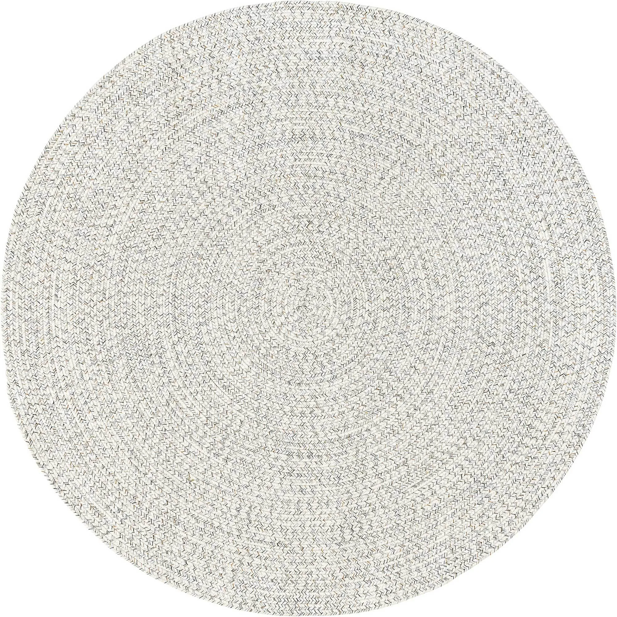 San Pietro Ivory Hand Braided Rug