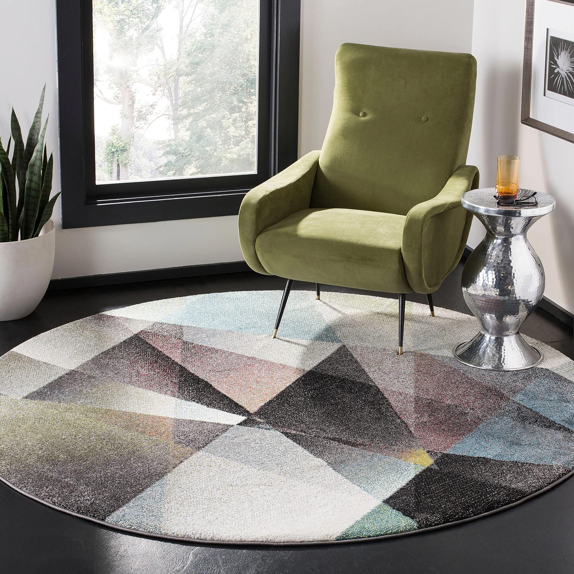 Large View Infinity Modern Abstract Rug