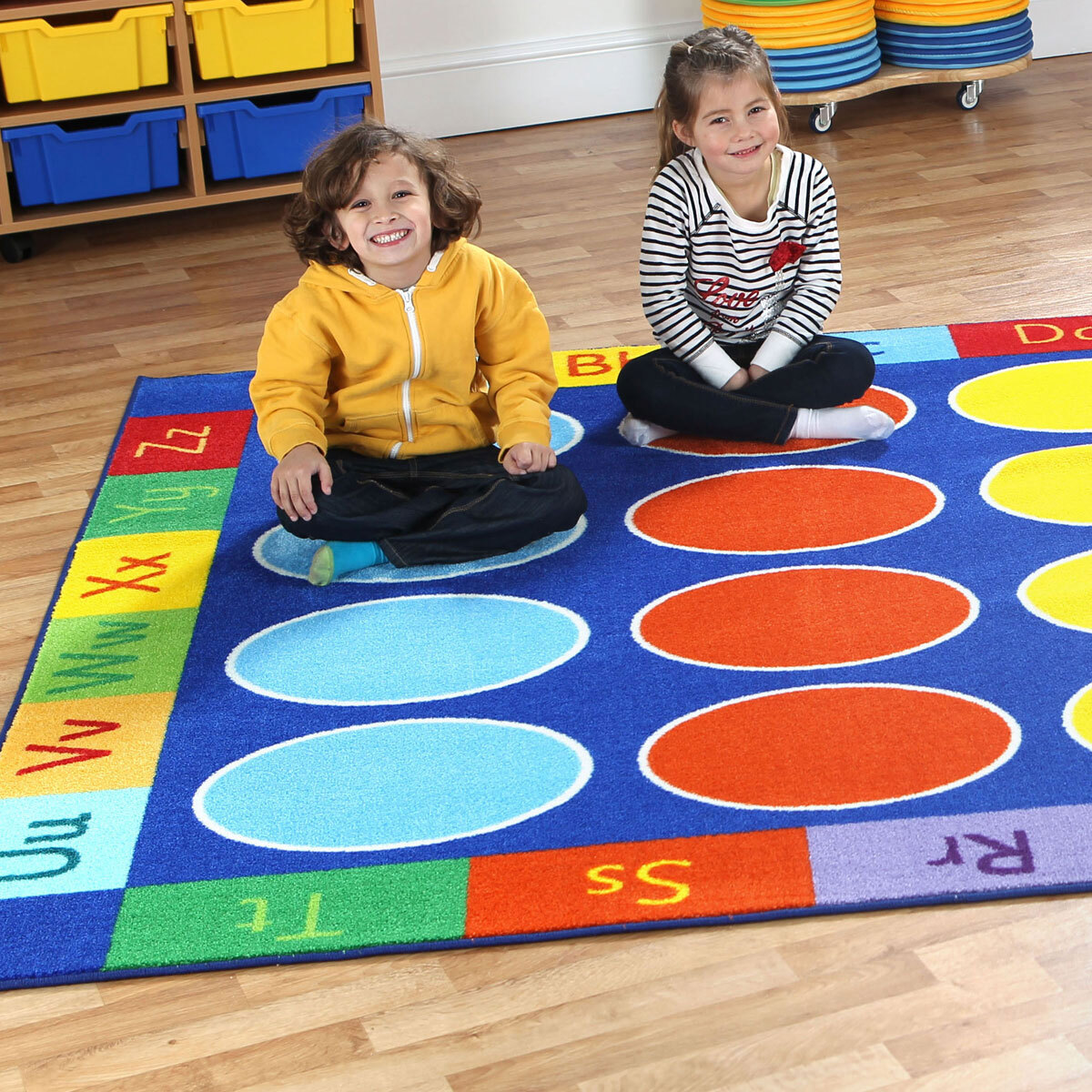 Kids Alphabet Placement Rug