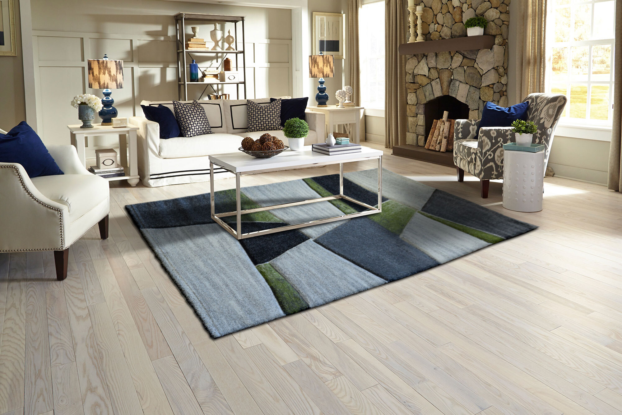 Lucia Modern Geometric Rug