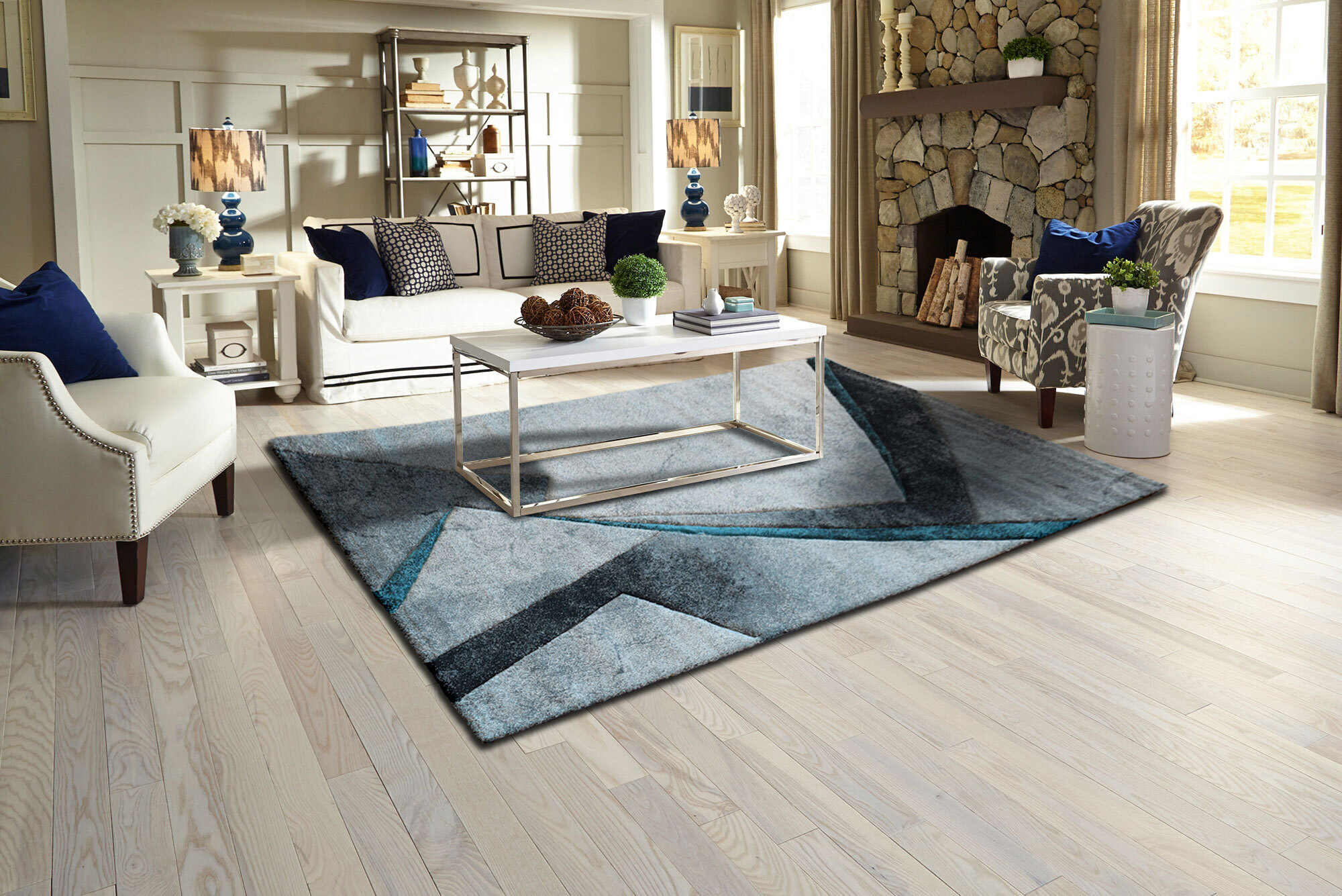 Lucia Carved Modern Abstract Rug