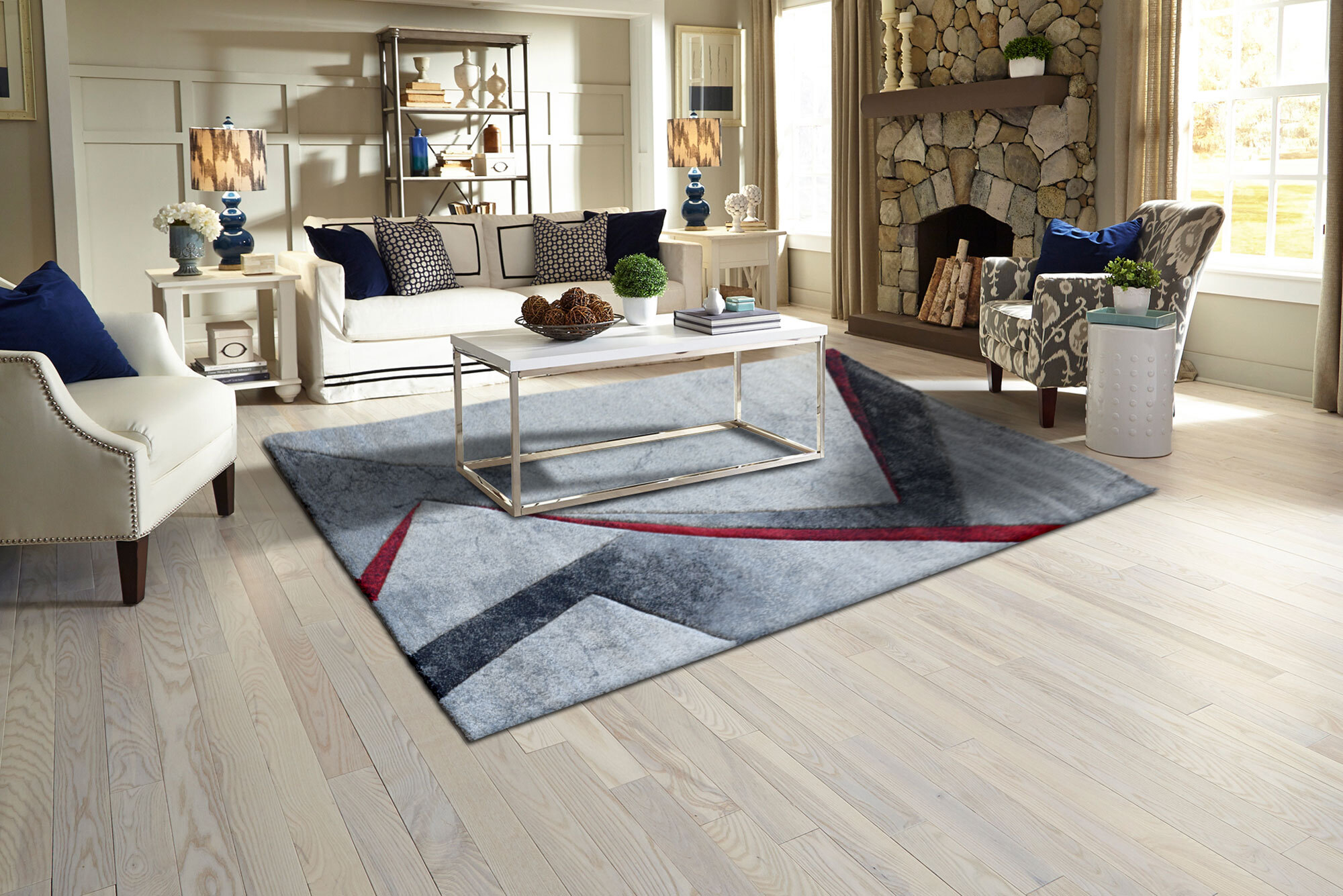 Lucia Modern Carved Abstract Rug