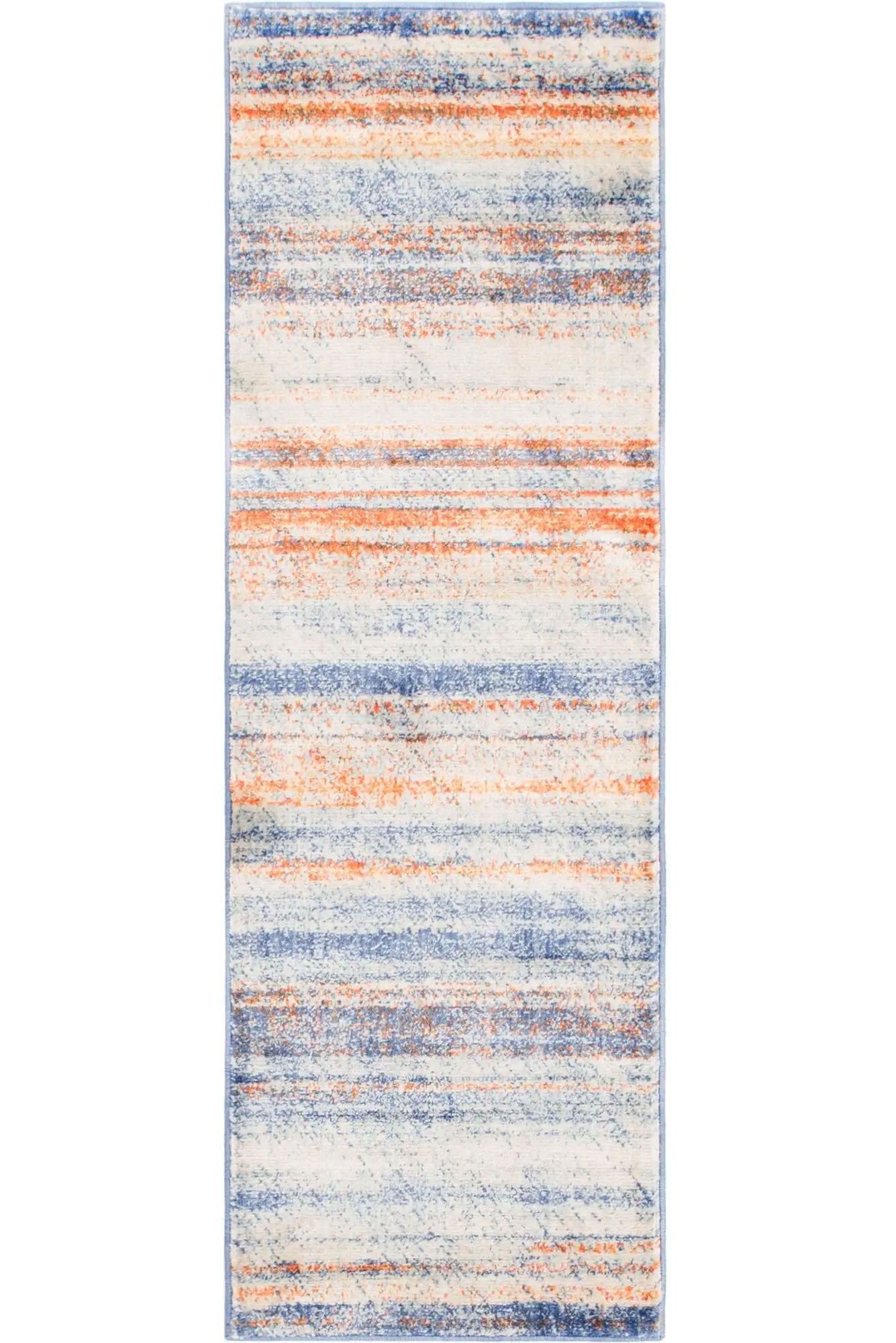 Large View Lisa Contemporary Striped Rug
