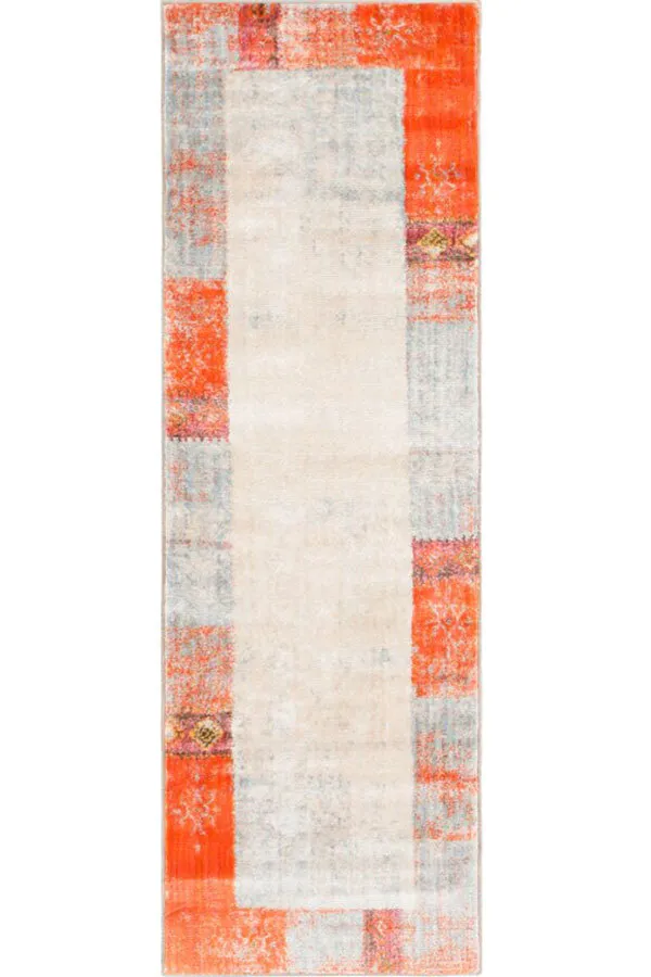 Lisa Contemporary Border Rug