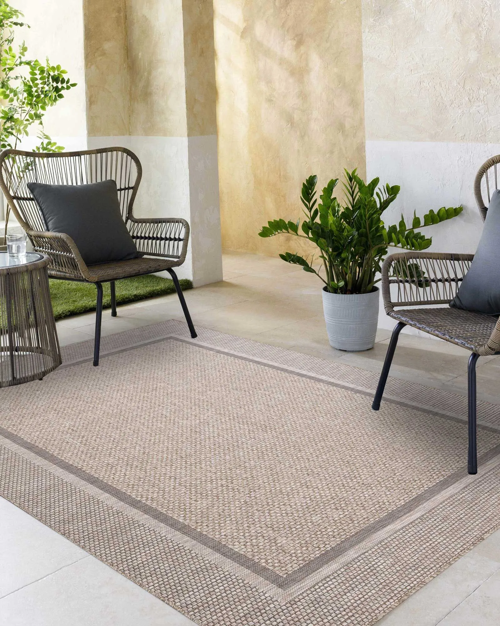 Large View Lotus Indoor/Outdoor Rug