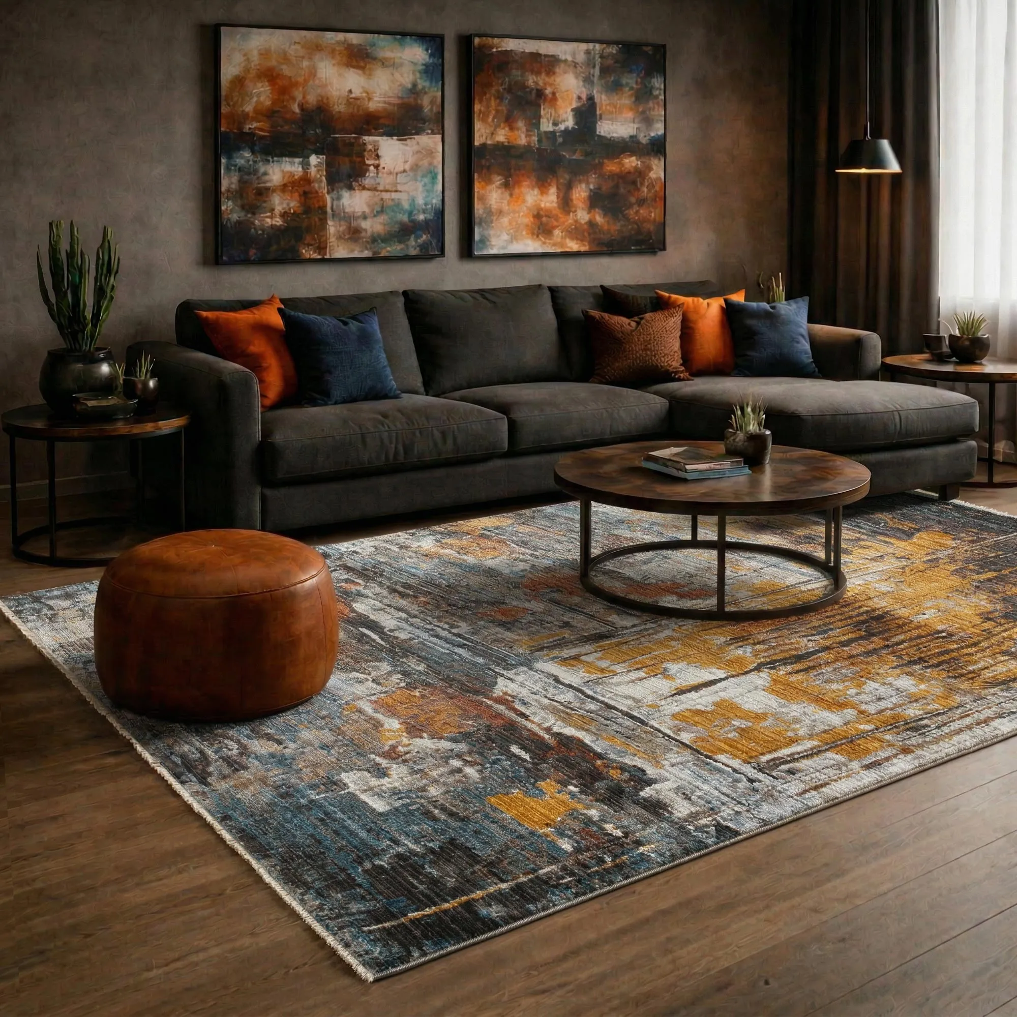 Lukas Modern Abstract Rug