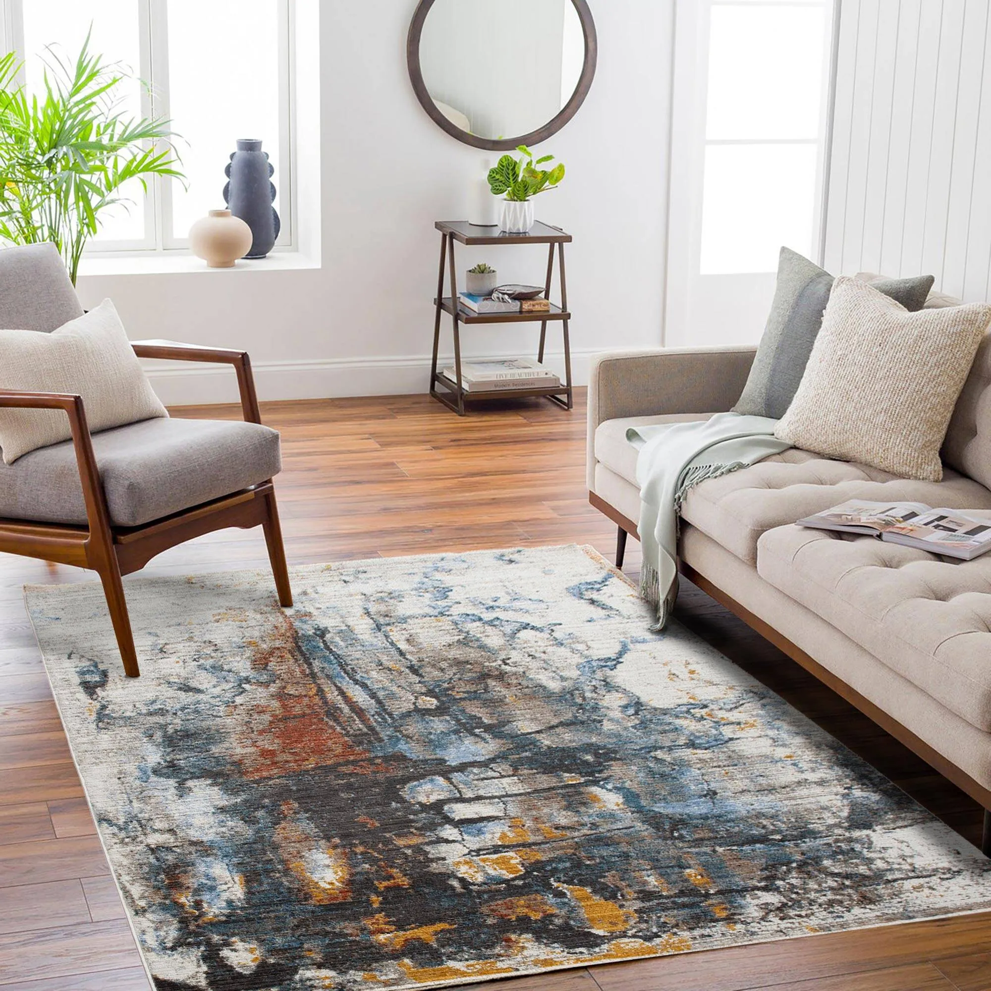Large View Lukas Modern Abstract Rug