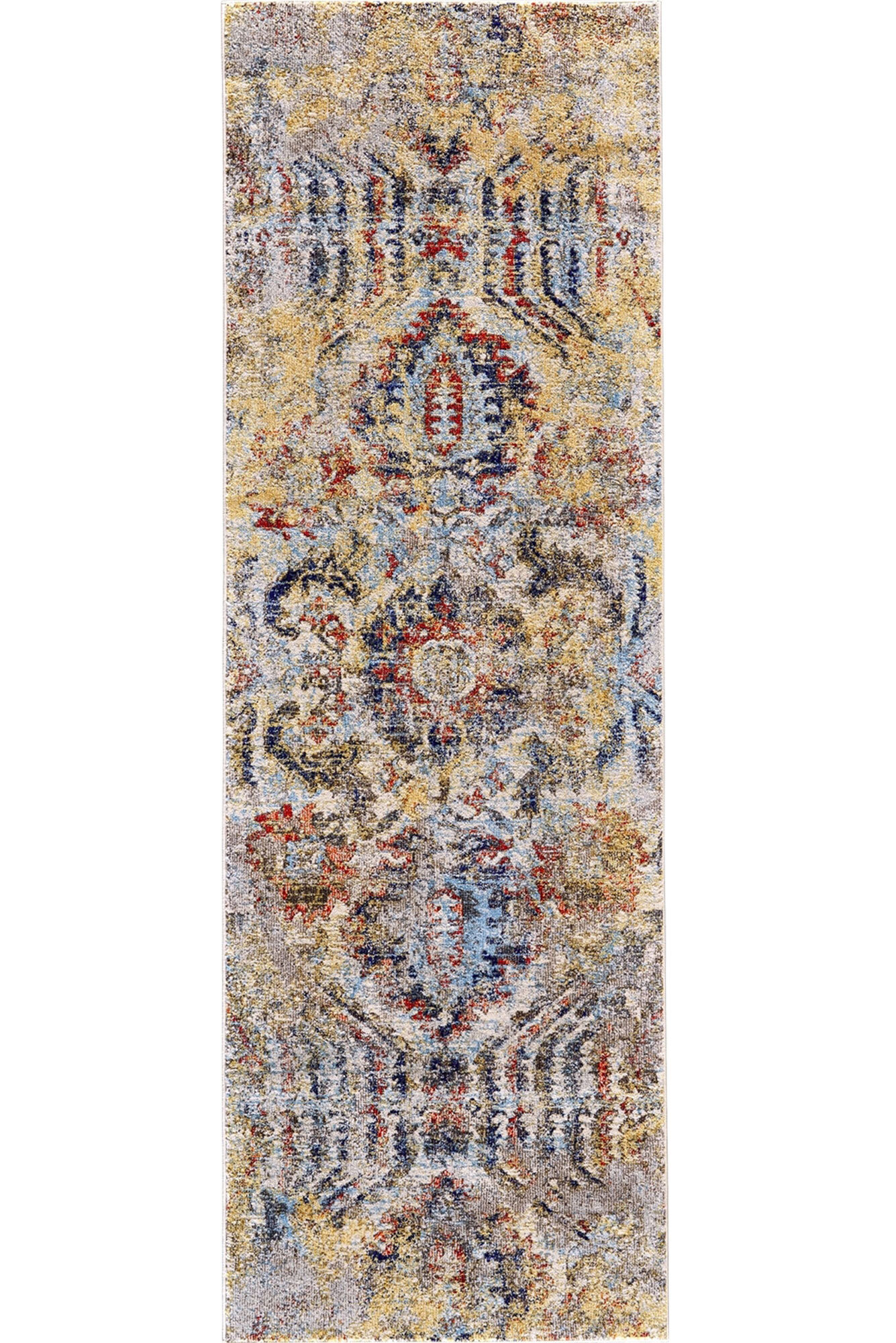 Large View Lester Traditional Overdyed Rug