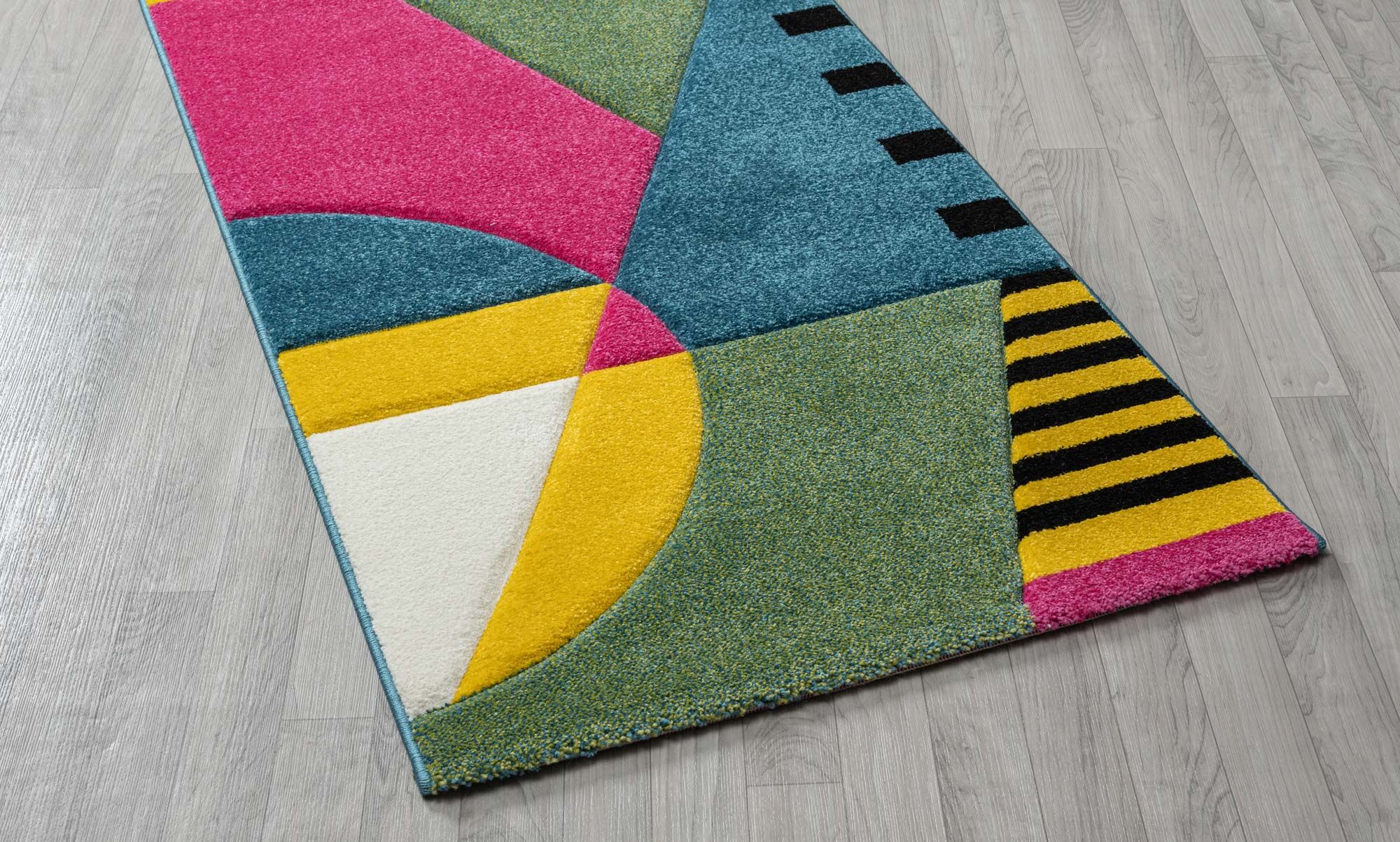 Large View Marvel Modern Geometric Rug