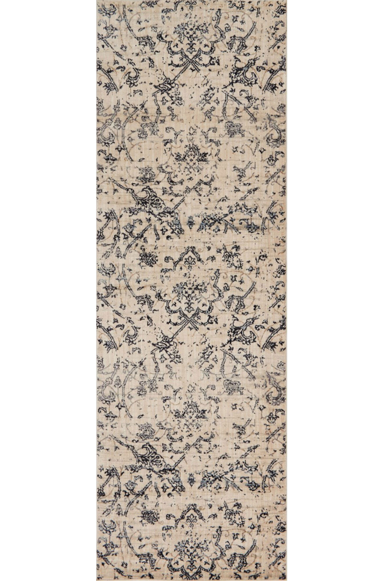 Large View Melanie Contemporary Floral Rug