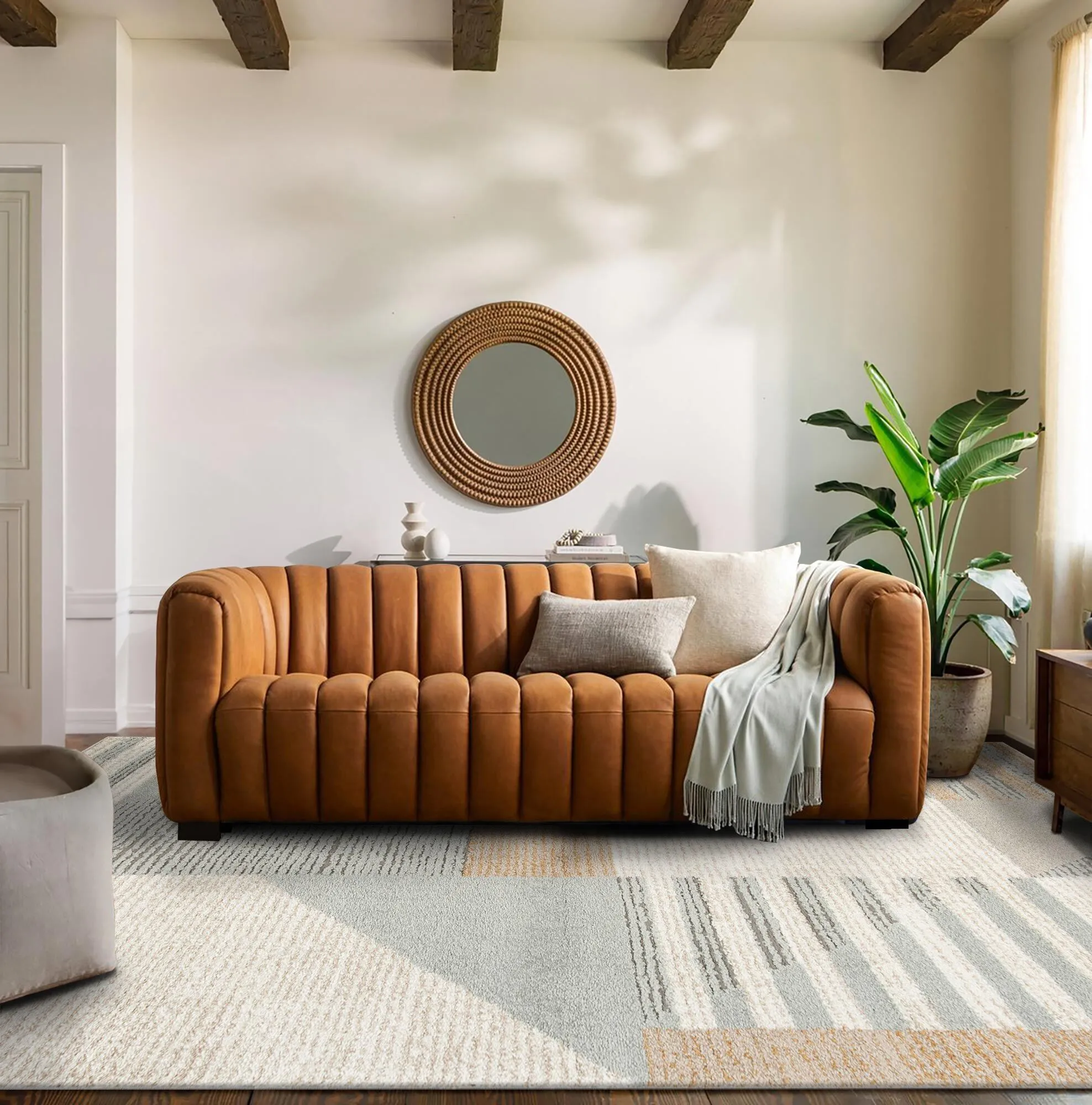 Mineral Modern Geometric Rug