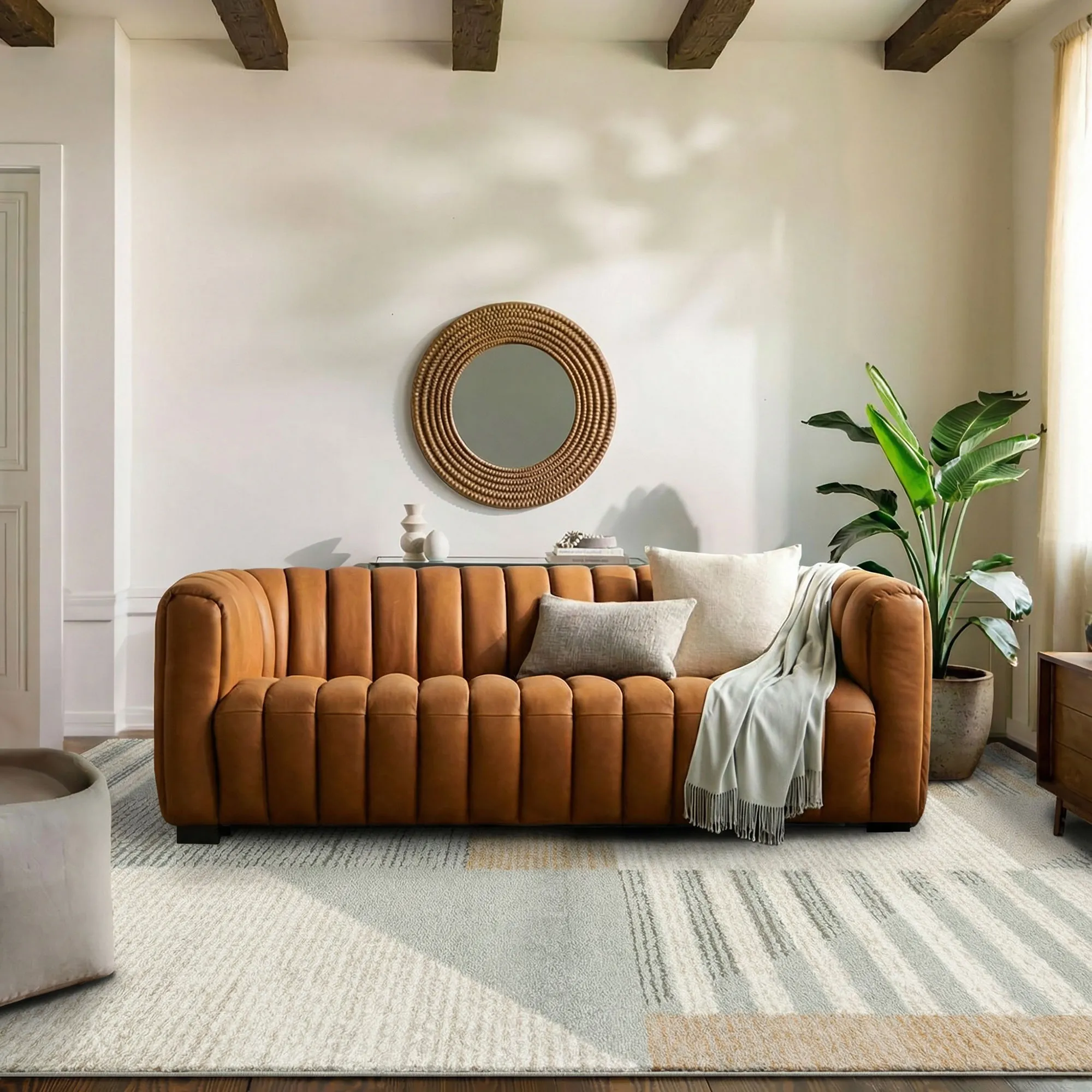 Mineral Modern Geometric Rug