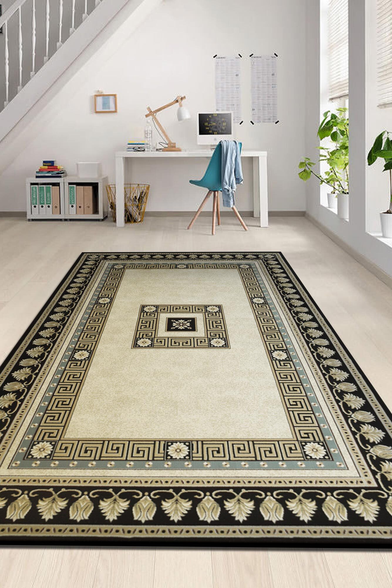 Large View Mercin Traditional Rug