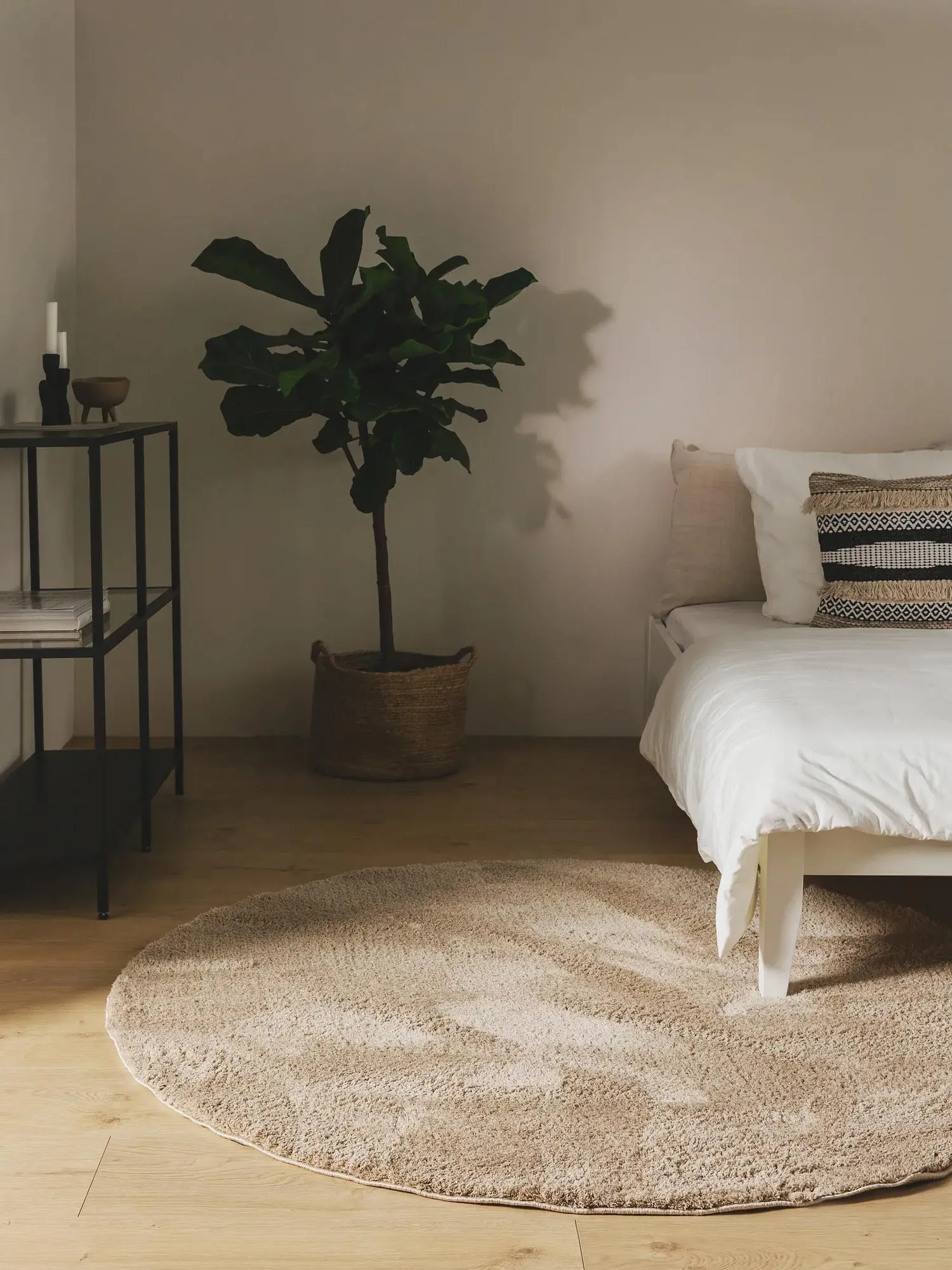 Mojito Plain Brown Shaggy Rug