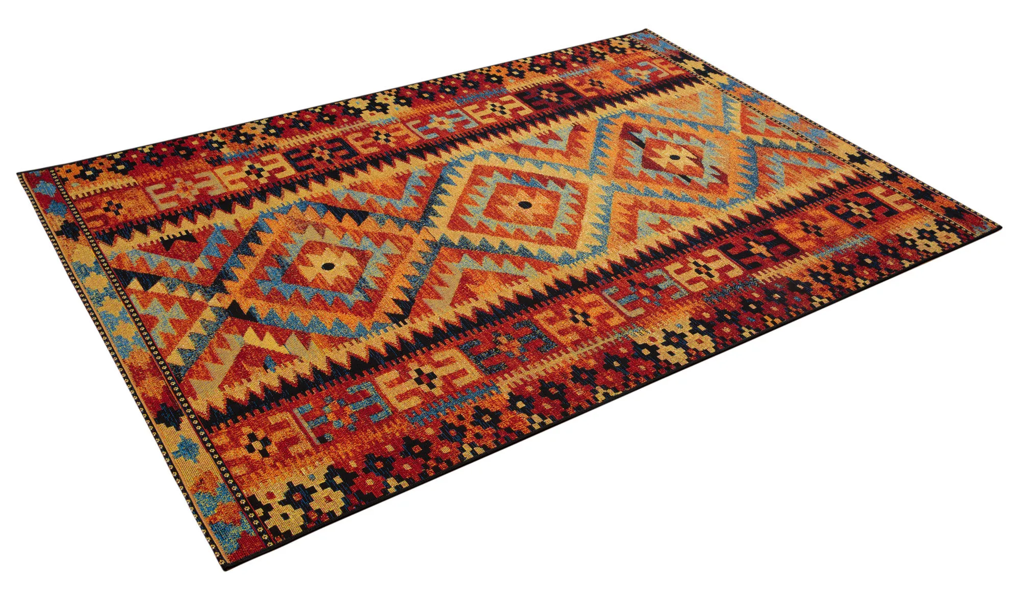 Large View Mystique Round Outdoor Rug