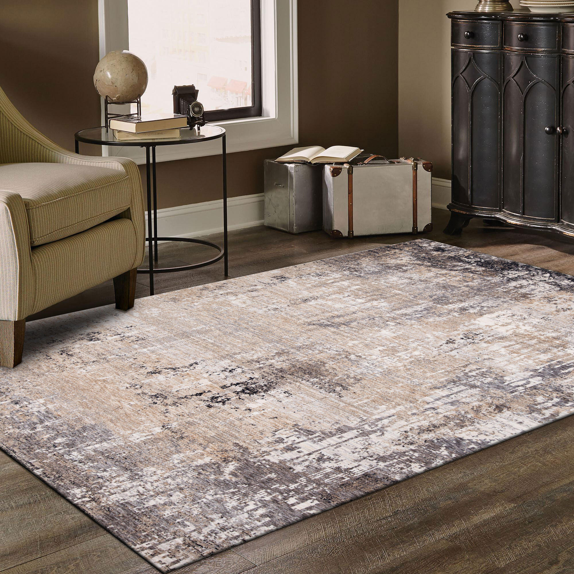 Large View Nadia Contemporary Abstract Rug