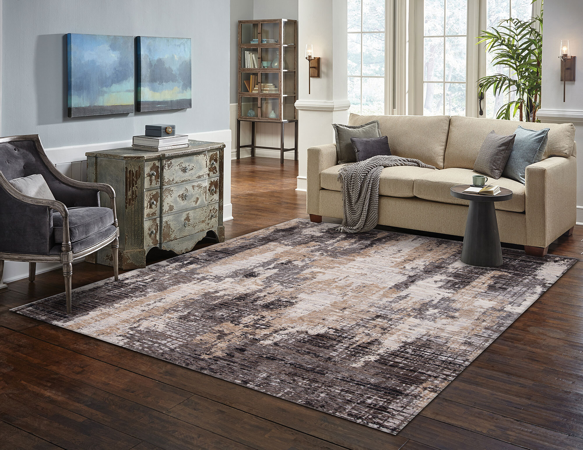 Large View Nadia Modern Abstract Rug